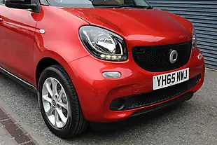 Used 2015 Smart Forfour Passion Red - Interior and Exterior details 2