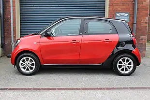 Used 2015 Smart Forfour Passion Red - Interior and Exterior details 6