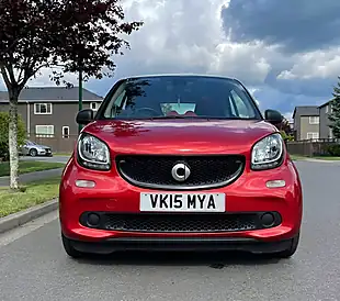 Used 2015 Smart Forfour Passion Red - Interior and Exterior details 2