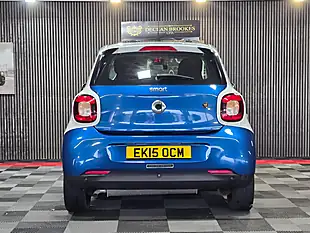 Used 2015 Smart Forfour Prime (premium) Blue - Interior and Exterior details 4