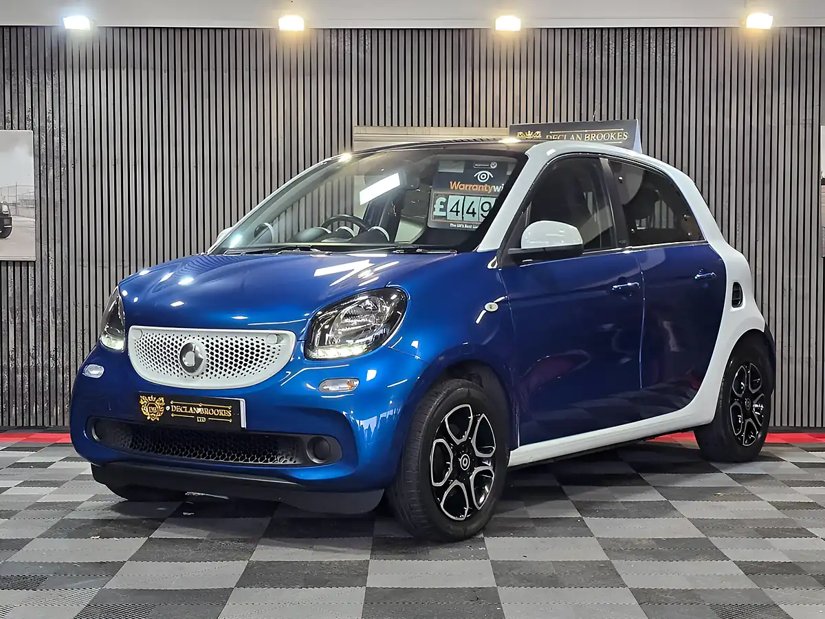 Used 2015 Smart Forfour Prime (premium) Blue - Interior and Exterior details 7