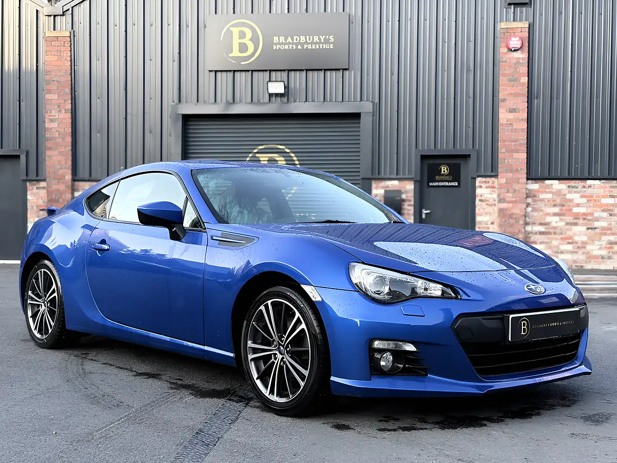 Used 2015 Subaru Brz Se Blue - Front View