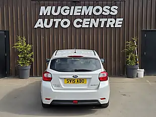 Used 2015 Subaru Impreza I Rc White - Interior and Exterior details 5