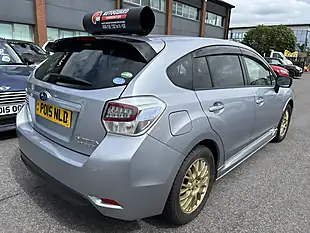 Used 2015 Subaru Impreza Silver - Interior and Exterior details 7