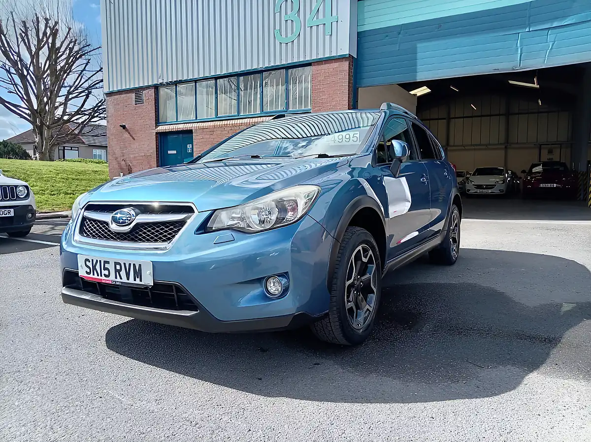 Used 2015 Subaru Xv Se Blue - Front View