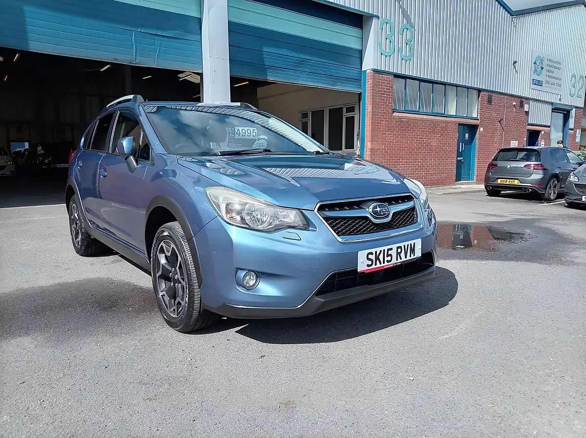 Used 2015 Subaru Xv Se Blue - Interior and Exterior details 3