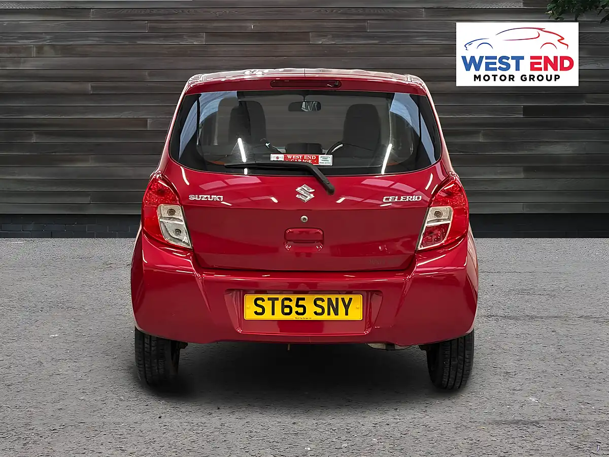 Used 2015 Suzuki Celerio SZ2 Red - Interior and Exterior details 4