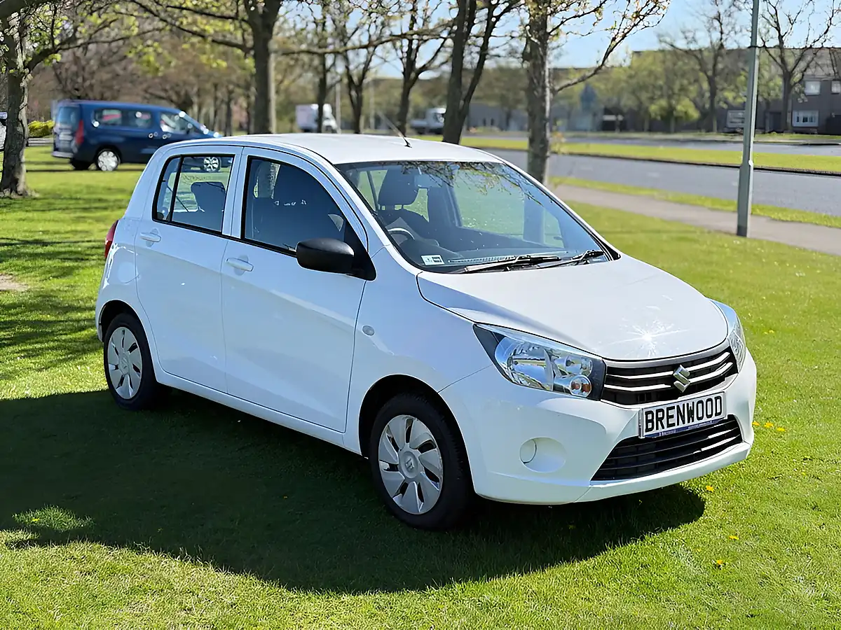 Used 2015 Suzuki Celerio SZ2 White - Front View