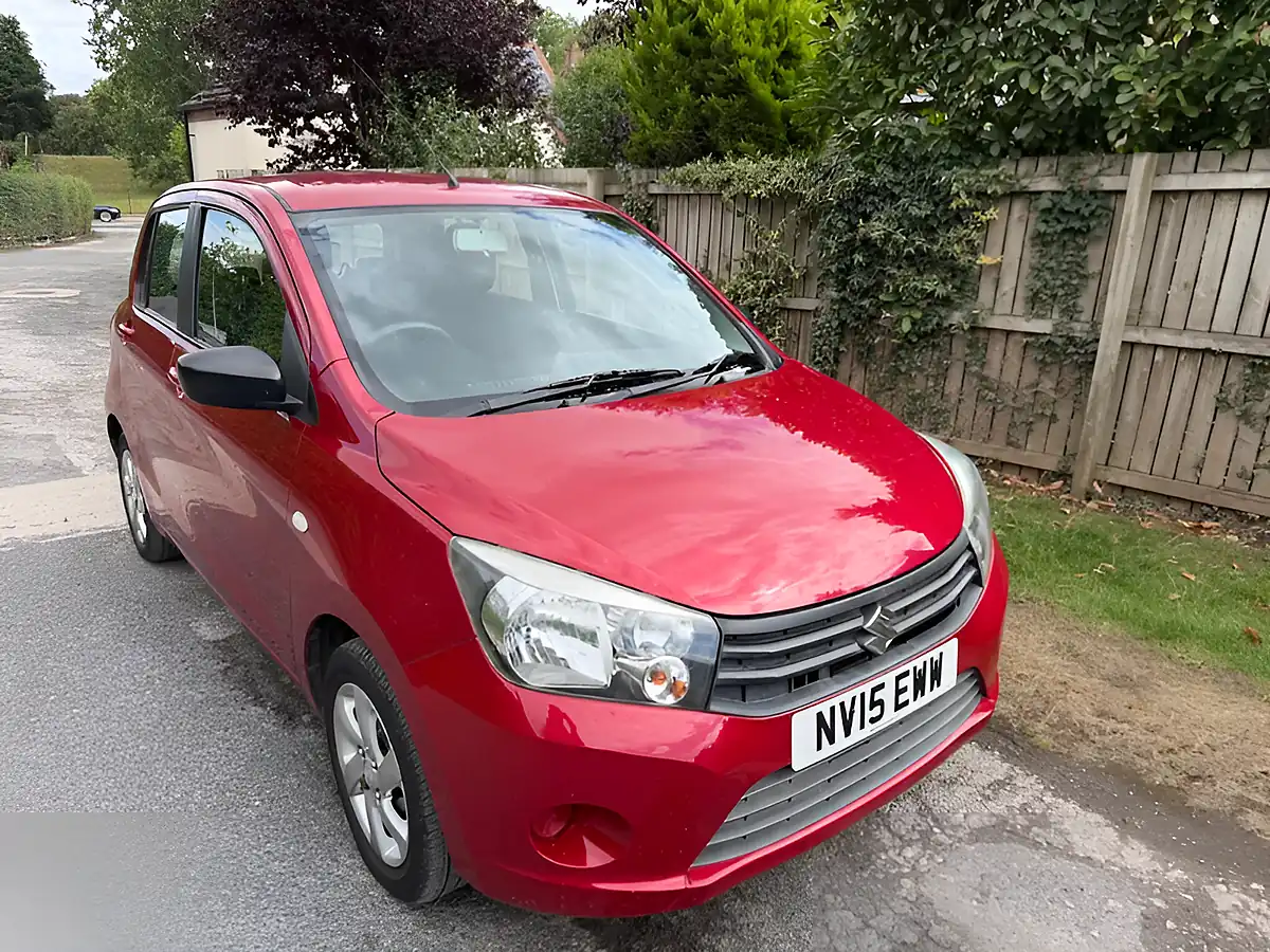 Used 2015 Suzuki Celerio SZ3 Red - Front View