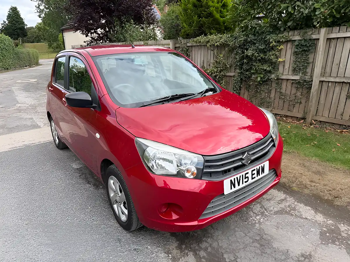 Used 2015 Suzuki Celerio SZ3 Red - Interior and Exterior details 12