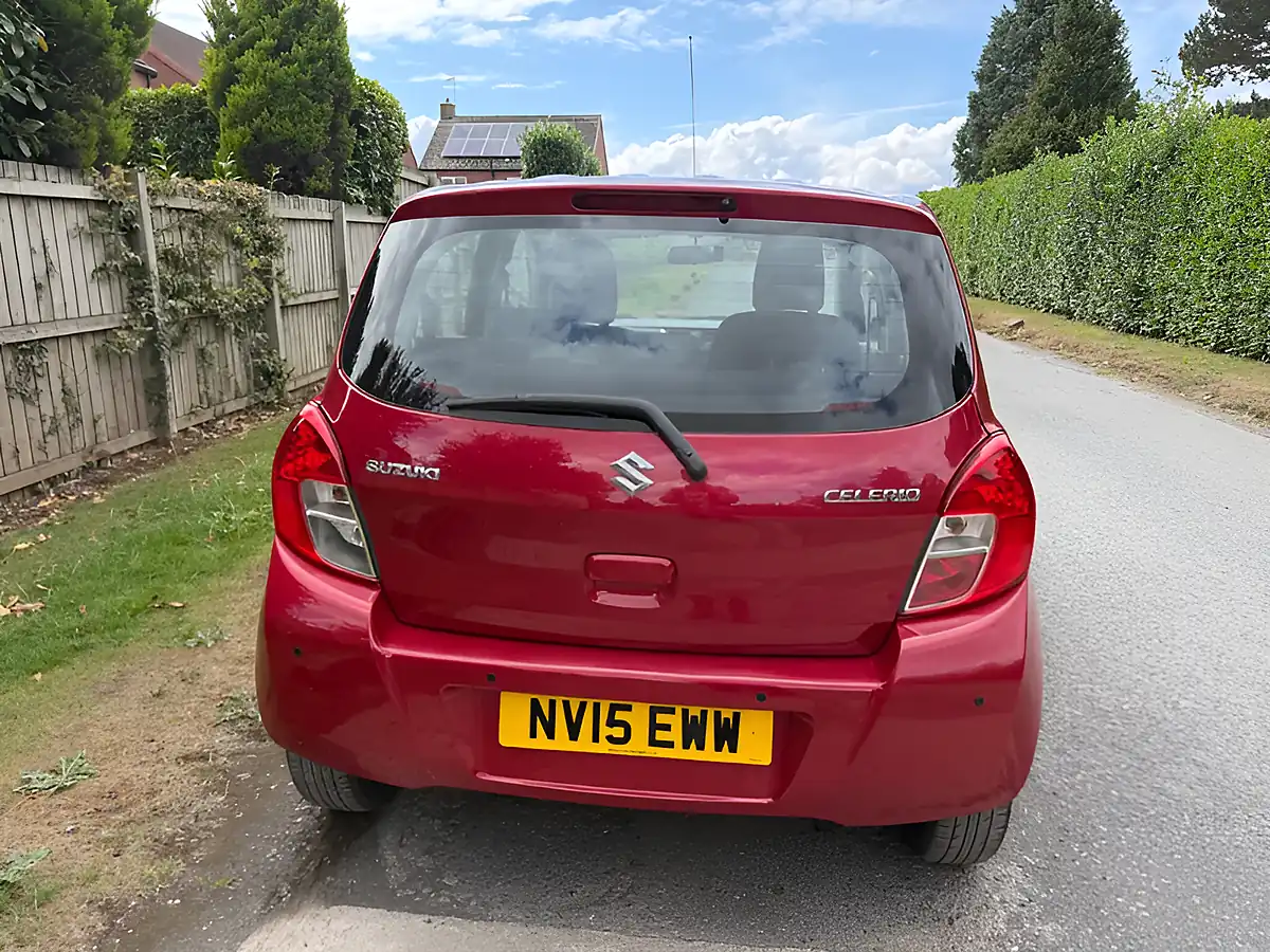 Used 2015 Suzuki Celerio SZ3 Red - Interior and Exterior details 6