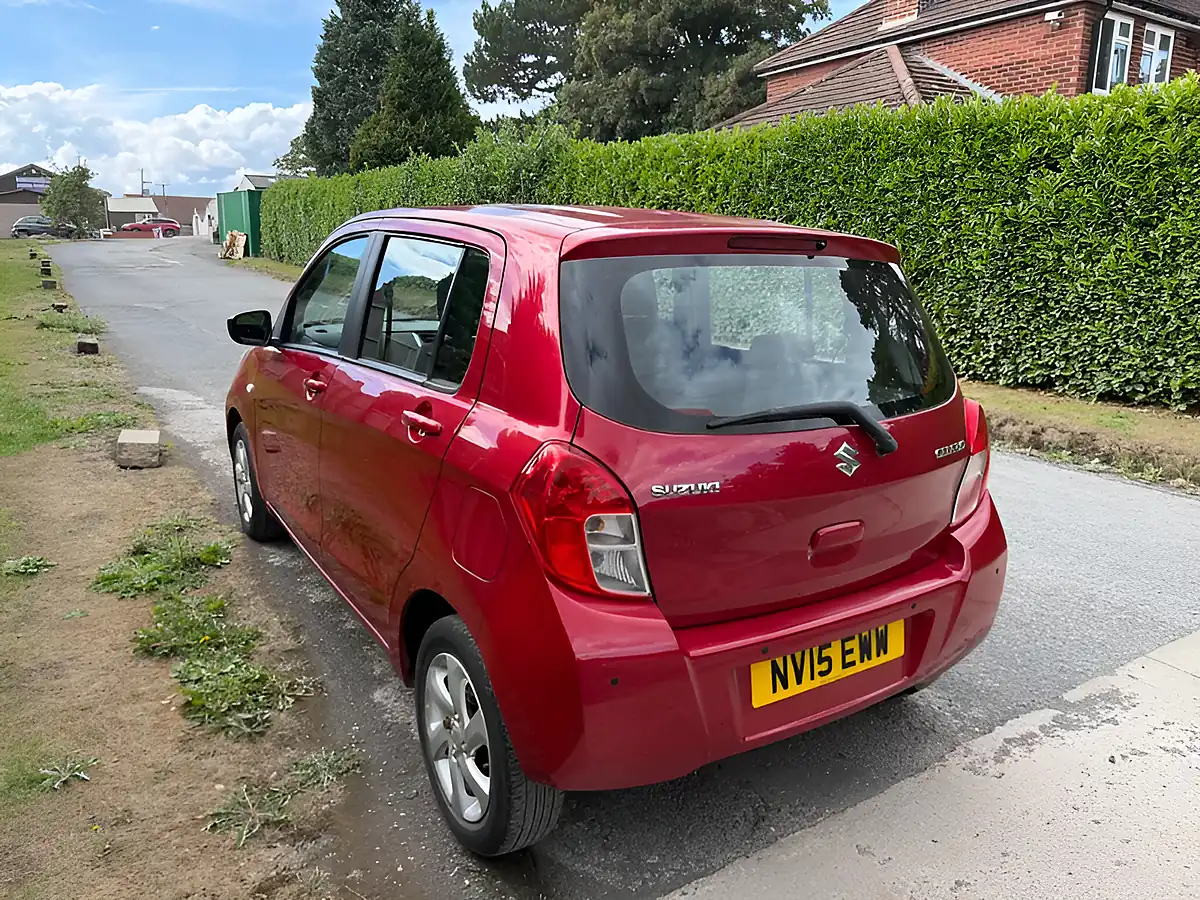 Used 2015 Suzuki Celerio SZ3 Red - Interior and Exterior details 7
