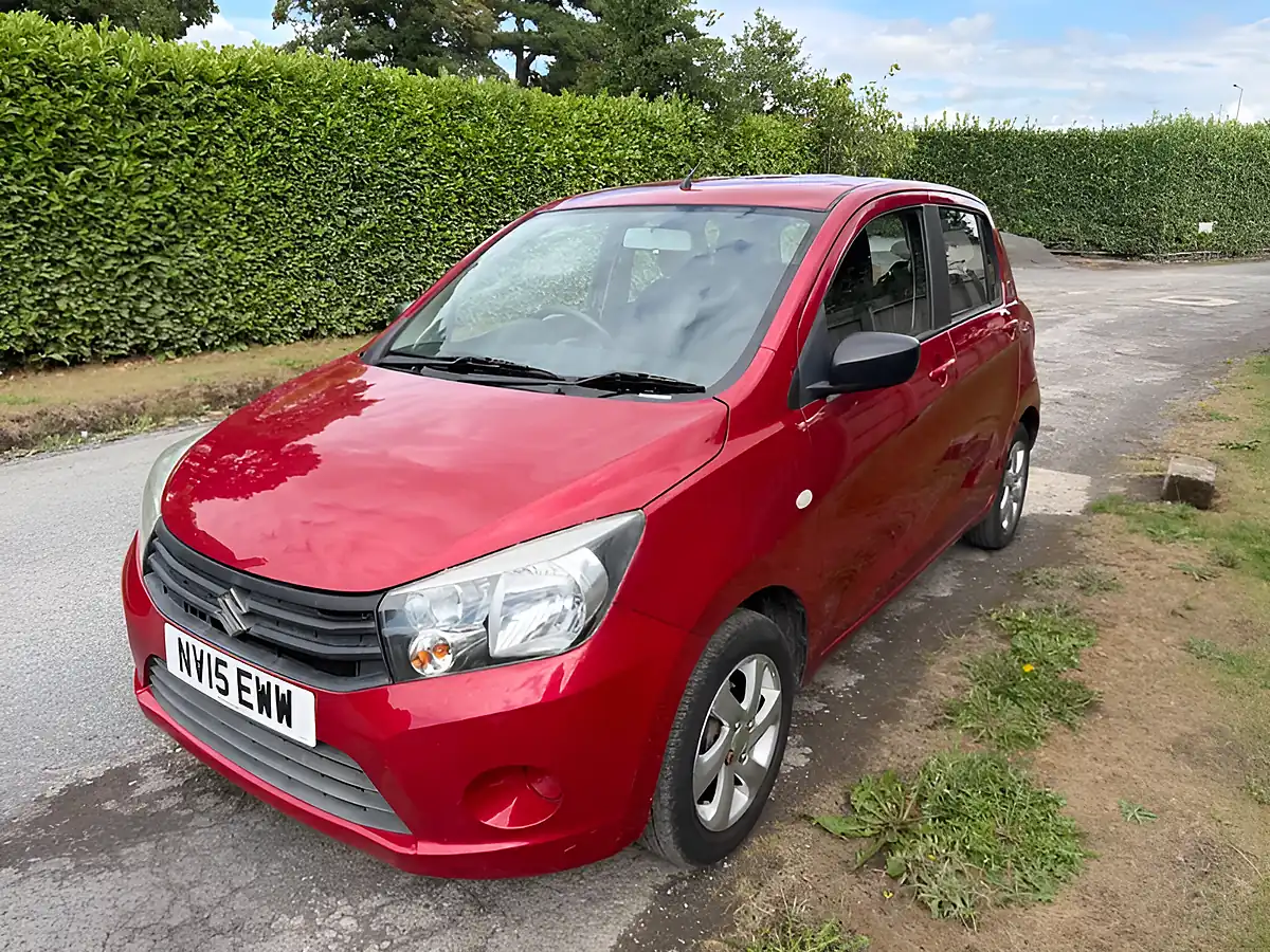 Used 2015 Suzuki Celerio SZ3 Red - Interior and Exterior details 9
