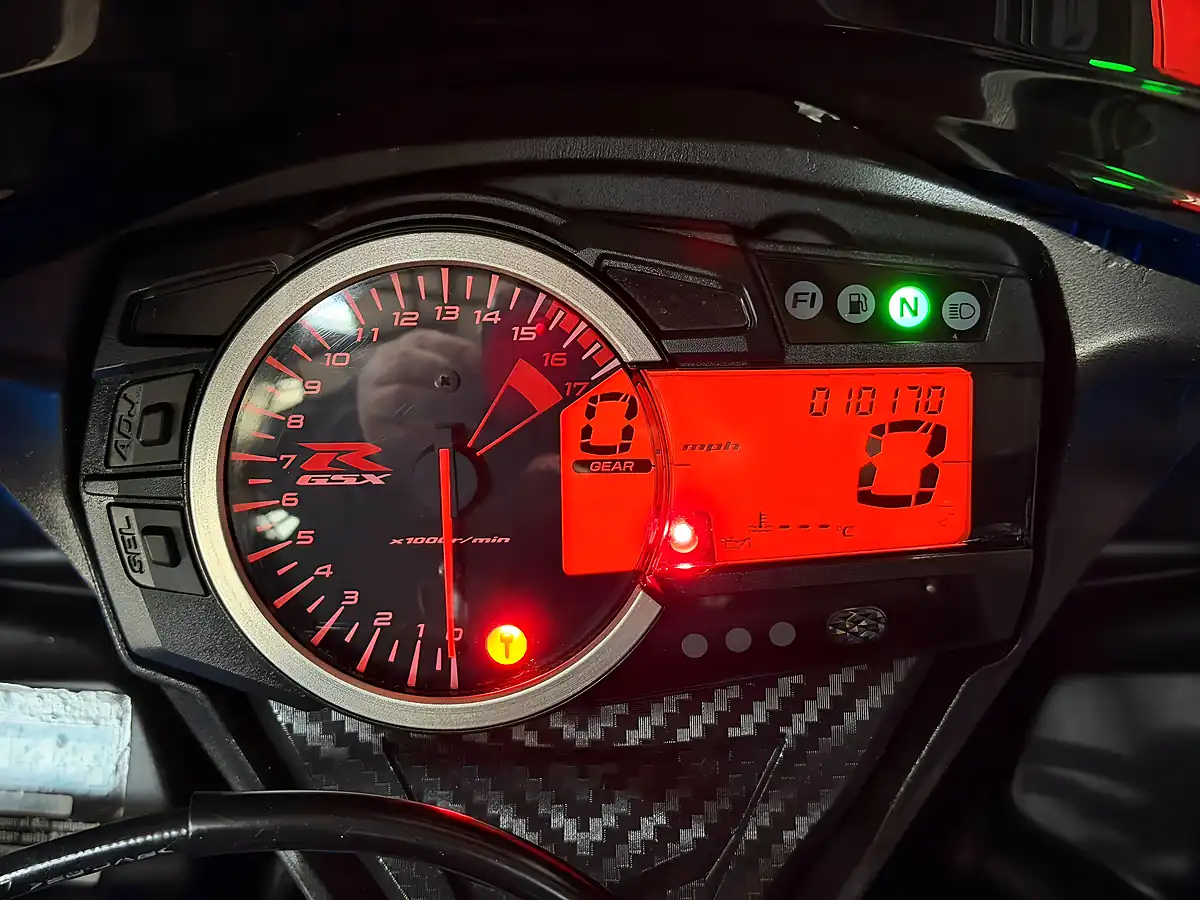 Used 2015 Suzuki GSX-R600 Blue - Interior and Exterior details 3