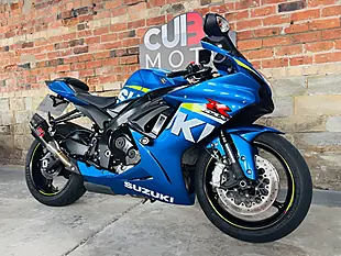 Used 2015 Suzuki GSX-R600 L5 Moto Gp Blue - Interior and Exterior details 3