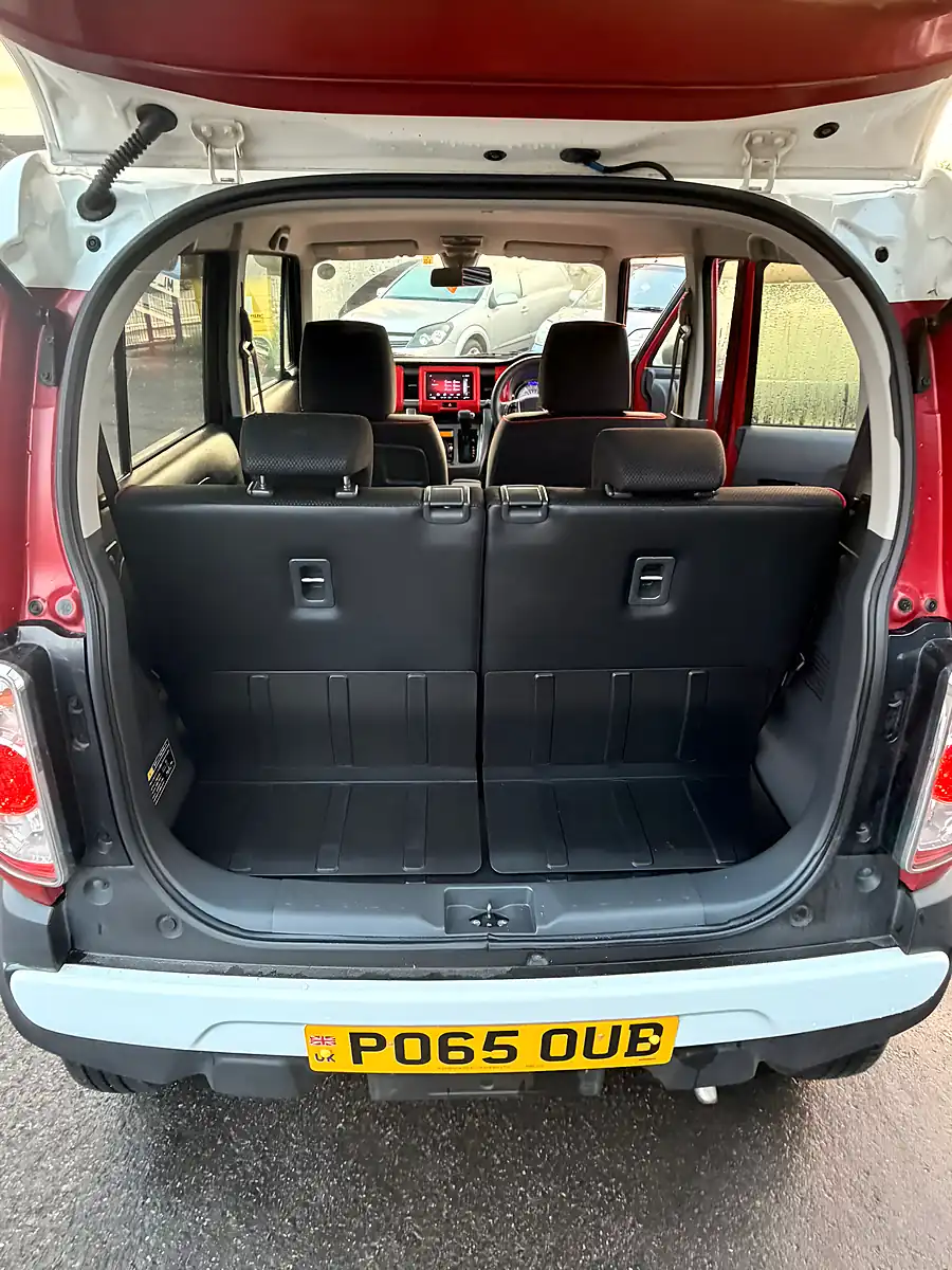 Used 2015 Suzuki Hustler Red - Interior and Exterior details 13