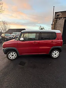 Used 2015 Suzuki Hustler Red - Interior and Exterior details 4