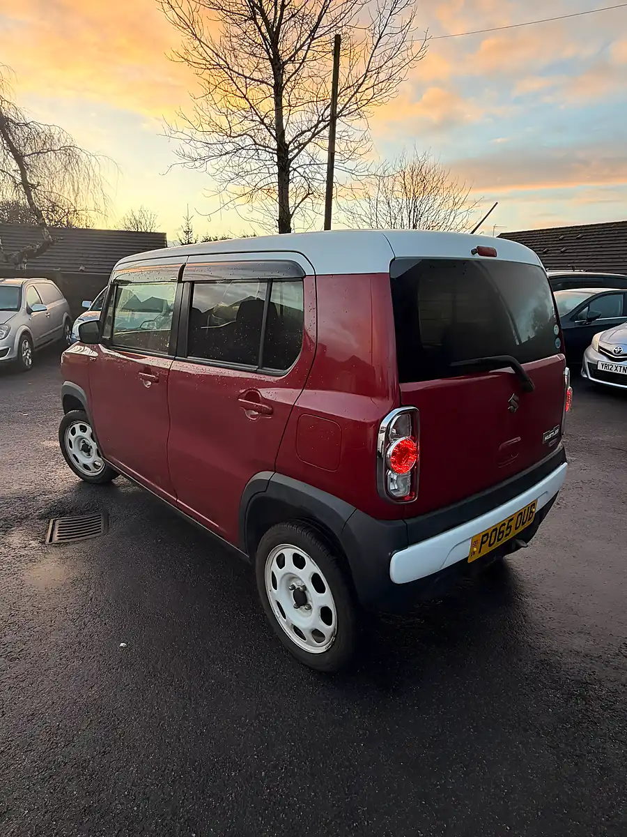 Used 2015 Suzuki Hustler Red - Interior and Exterior details 5