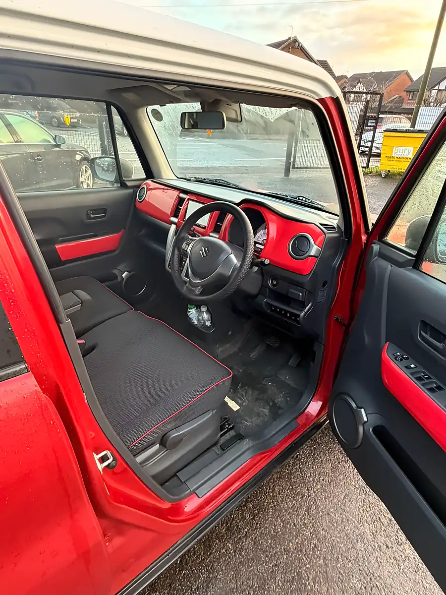 Used 2015 Suzuki Hustler Red - Interior and Exterior details 9