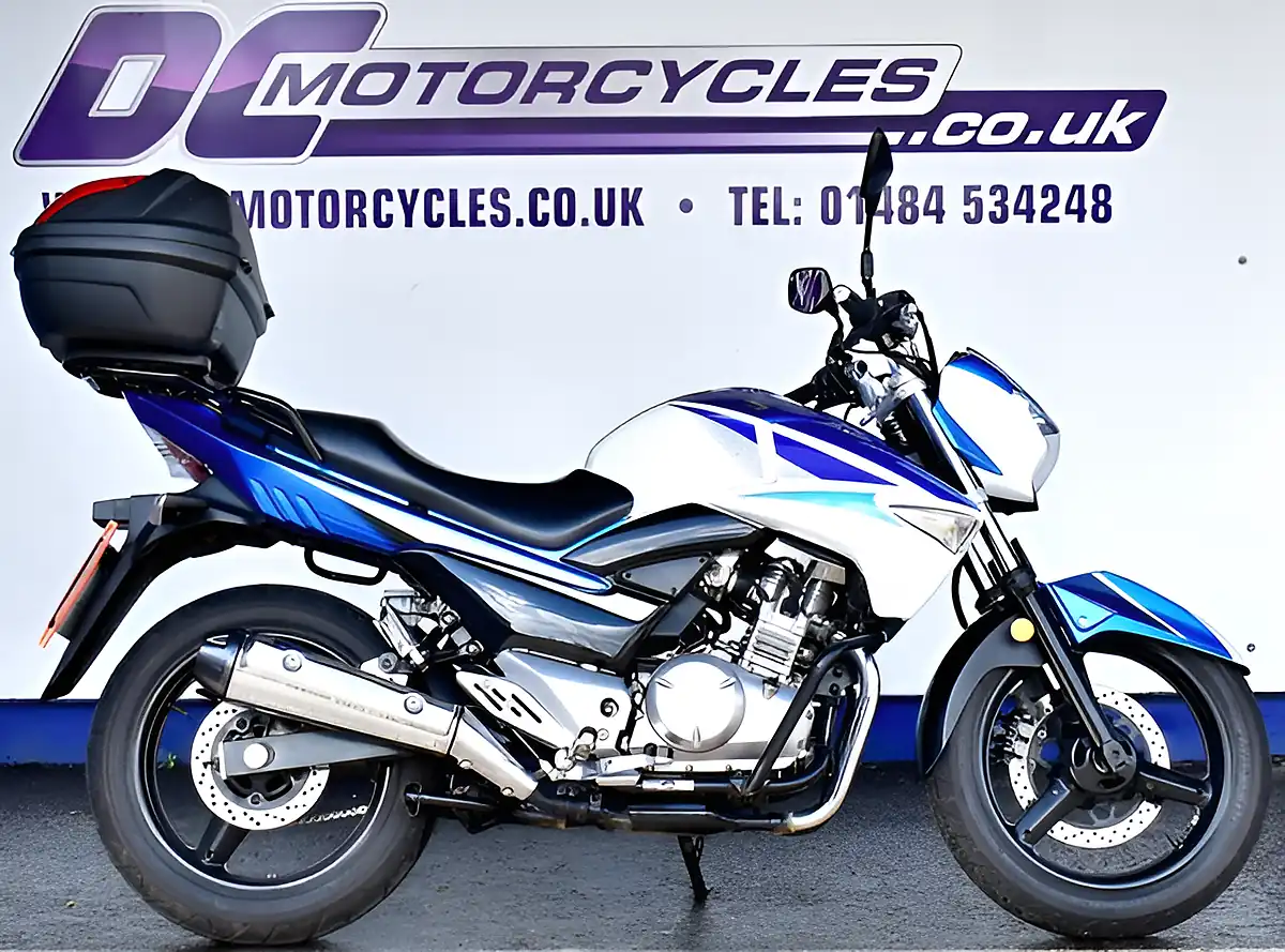 Used 2015 Suzuki Inazuma 250 Naked Blue - Front View