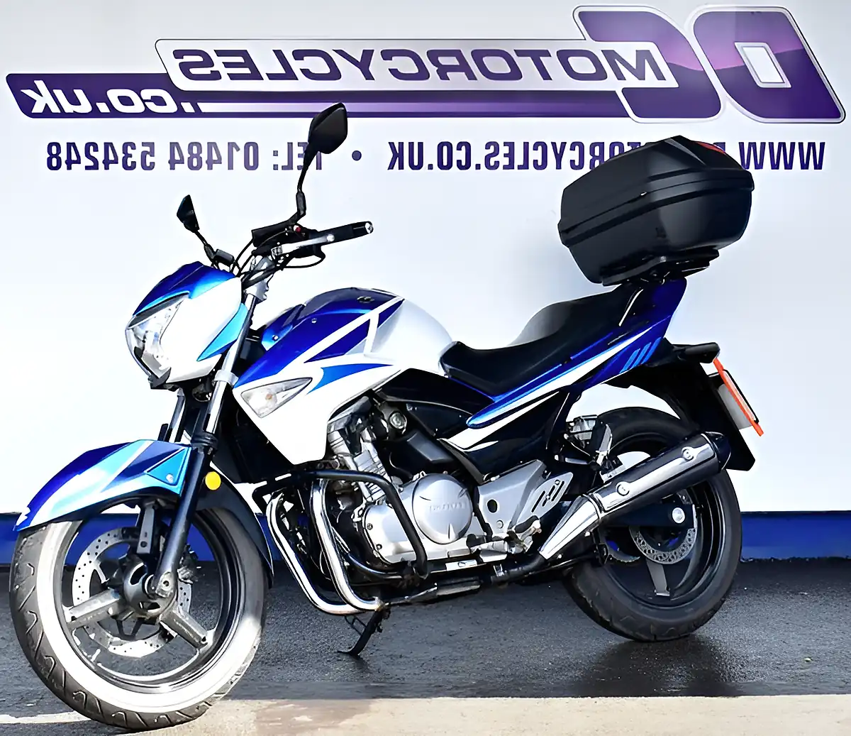 Used 2015 Suzuki Inazuma 250 Naked Blue - Interior and Exterior details 2