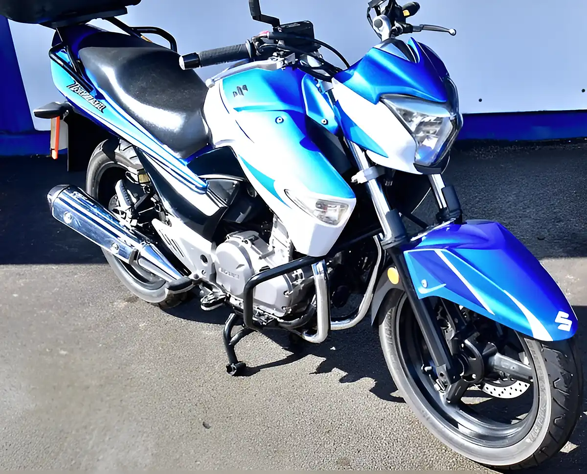 Used 2015 Suzuki Inazuma 250 Naked Blue - Interior and Exterior details 9