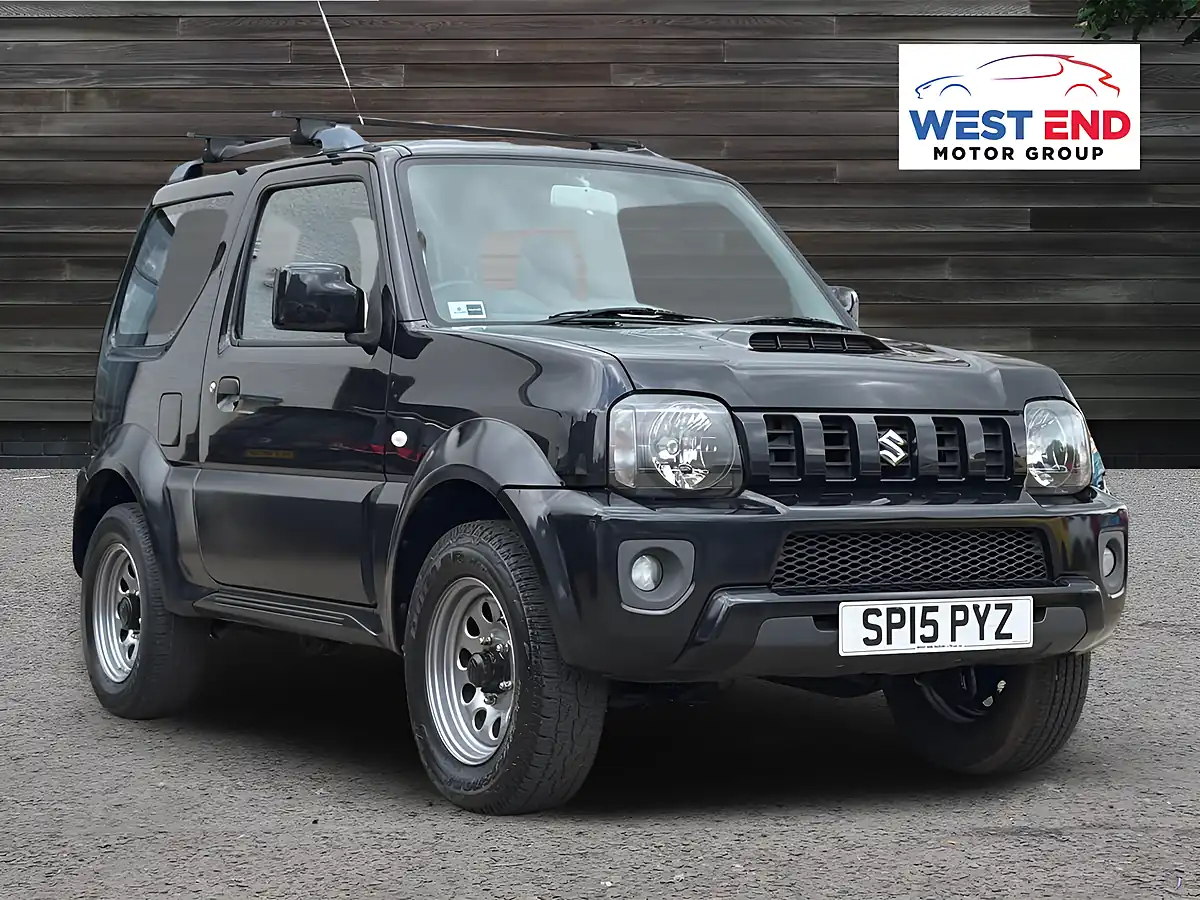 Used 2015 Suzuki Jimny SZ3 Black - Front View