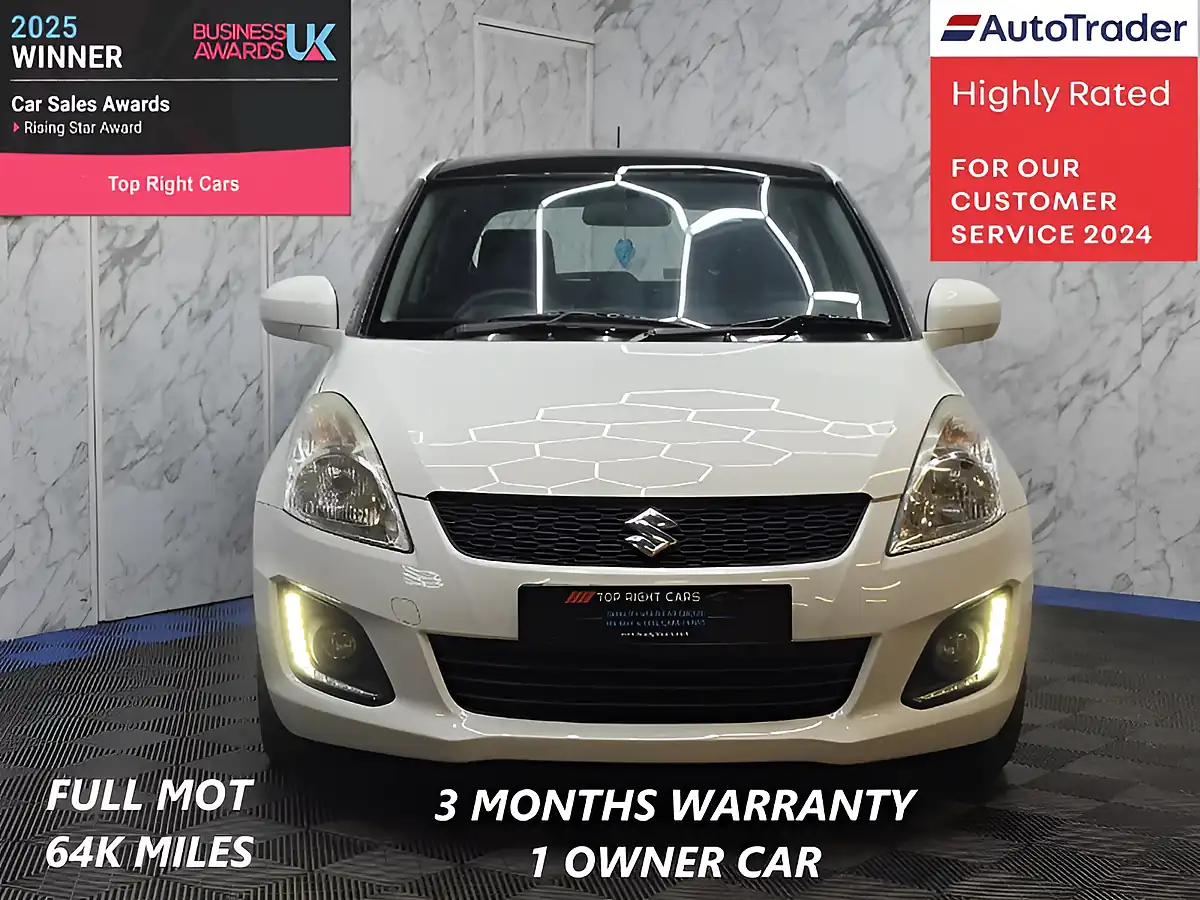 Used 2015 Suzuki Swift SZ2 White - Interior and Exterior details 2