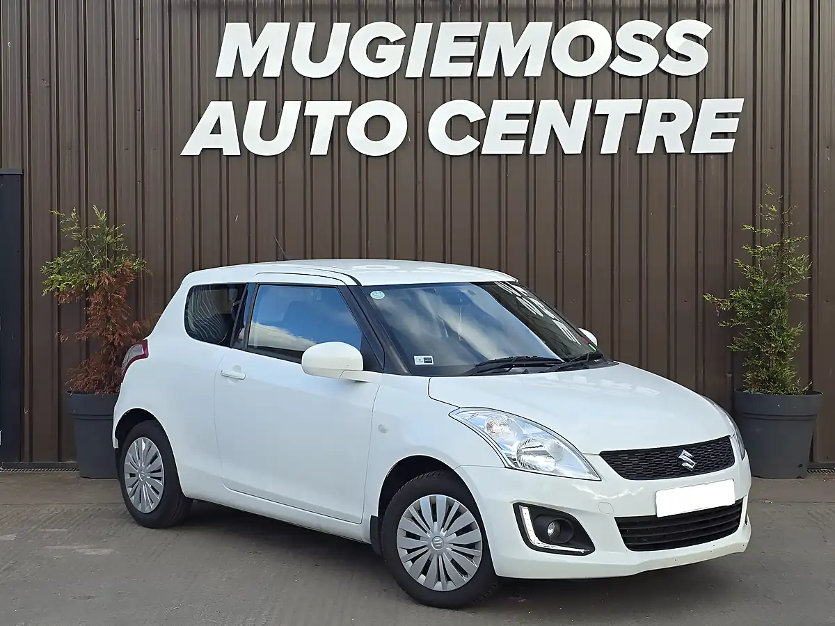 Used 2015 Suzuki Swift SZ2 White - Front View