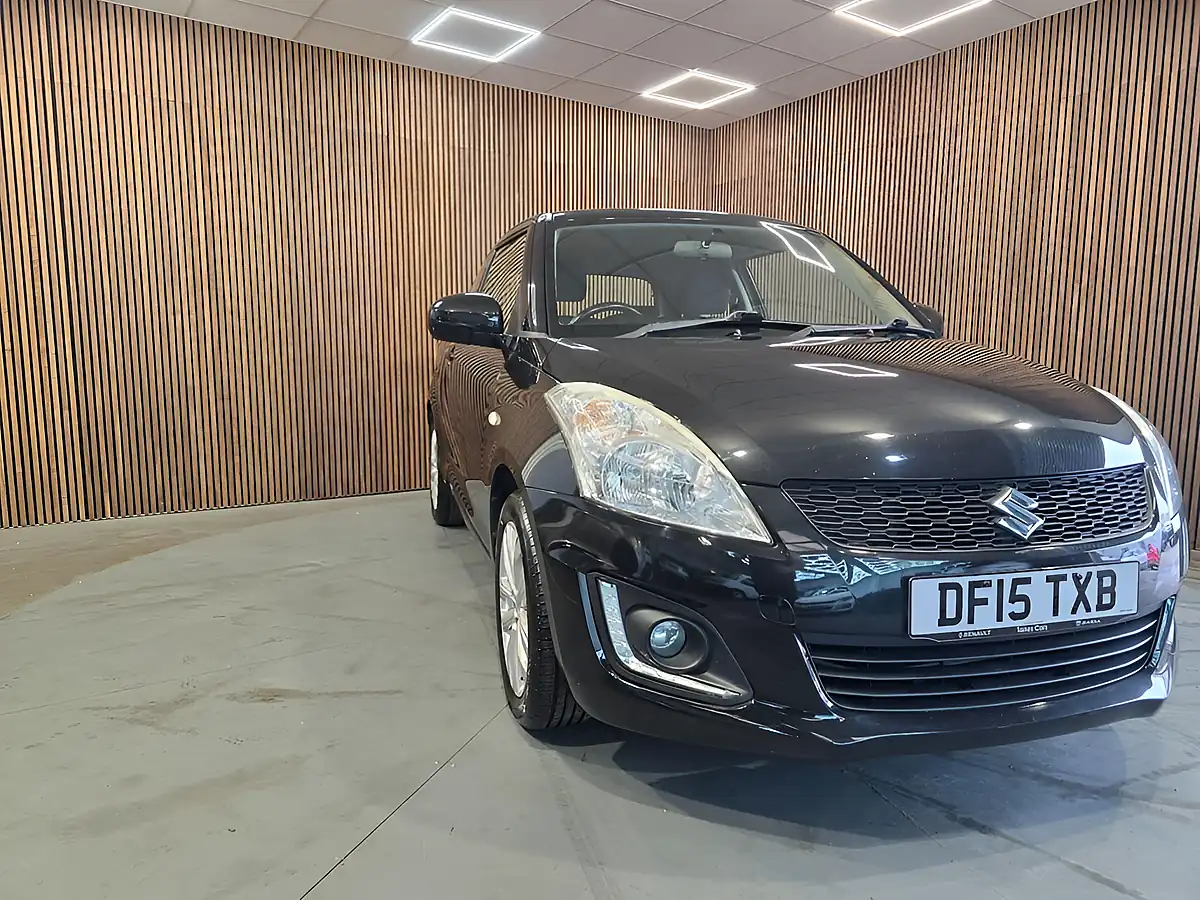 Used 2015 Suzuki Swift SZ3 Black - Front View