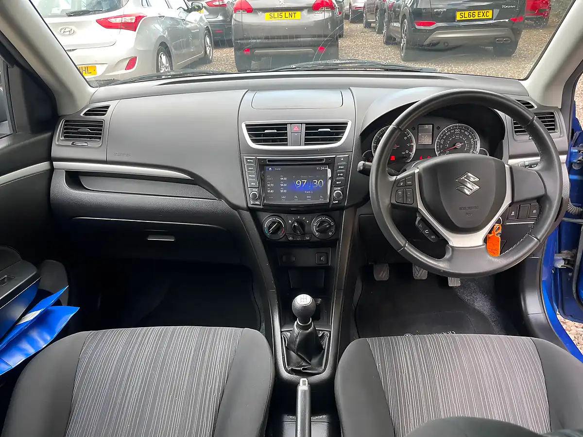 Used 2015 Suzuki Swift SZ3 Blue - Interior and Exterior details 13