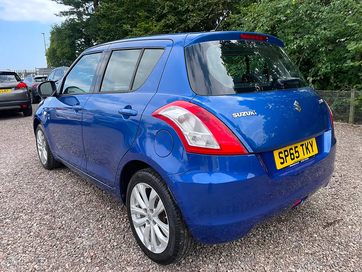 Used 2015 Suzuki Swift SZ3 Blue - Interior and Exterior details 4