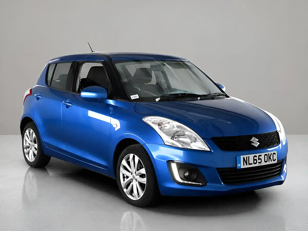 Used 2015 Suzuki Swift SZ3 Edition Blue - Front View