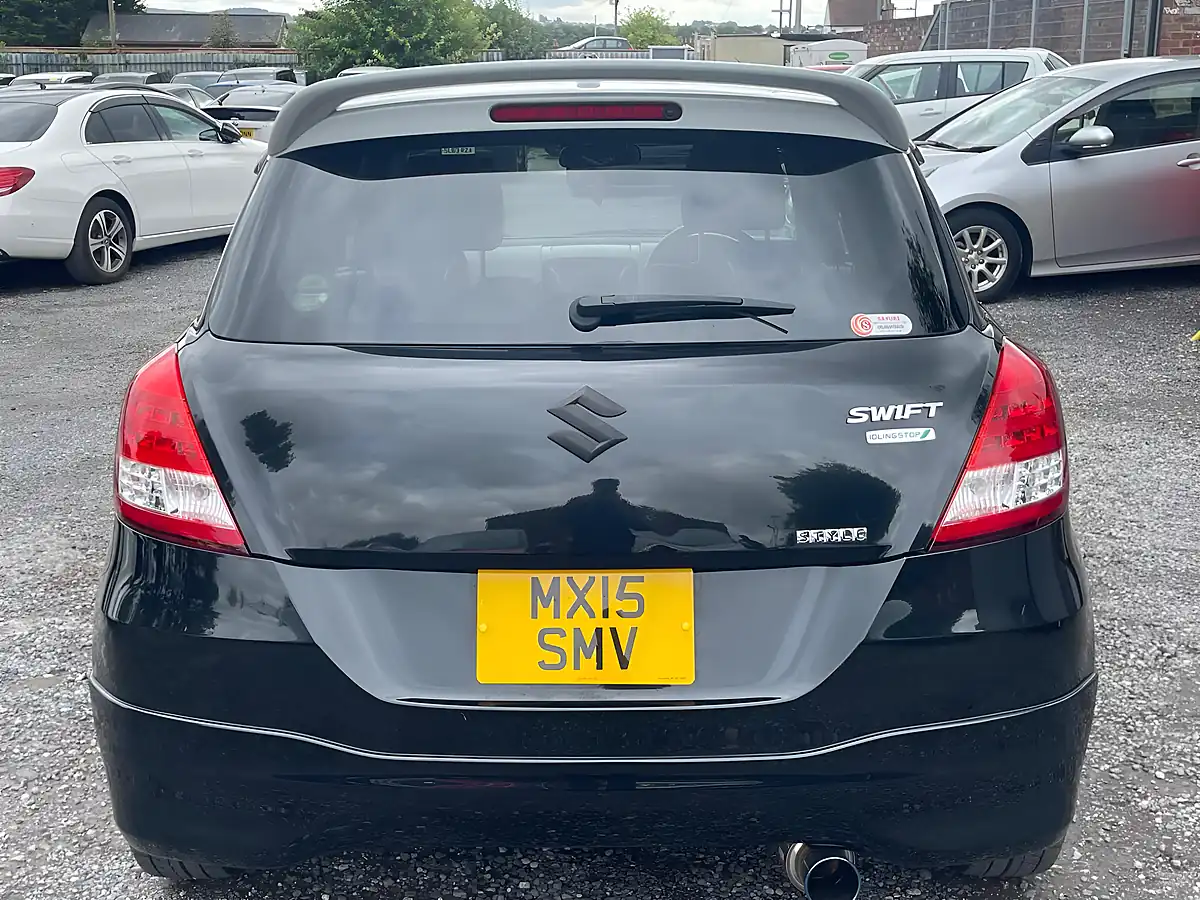 Used 2015 Suzuki Swift SZ4 Black - Interior and Exterior details 6