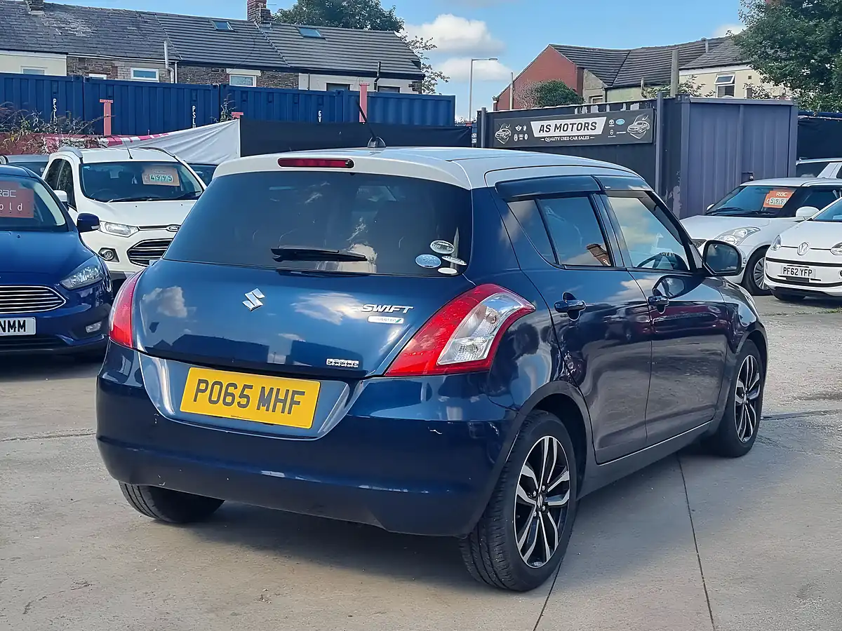 Used 2015 Suzuki Swift SZ4 Blue - Interior and Exterior details 11