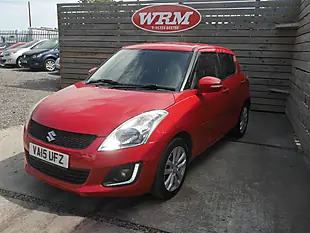 Used 2015 Suzuki Swift SZ4 Bright Red - Interior and Exterior details 4