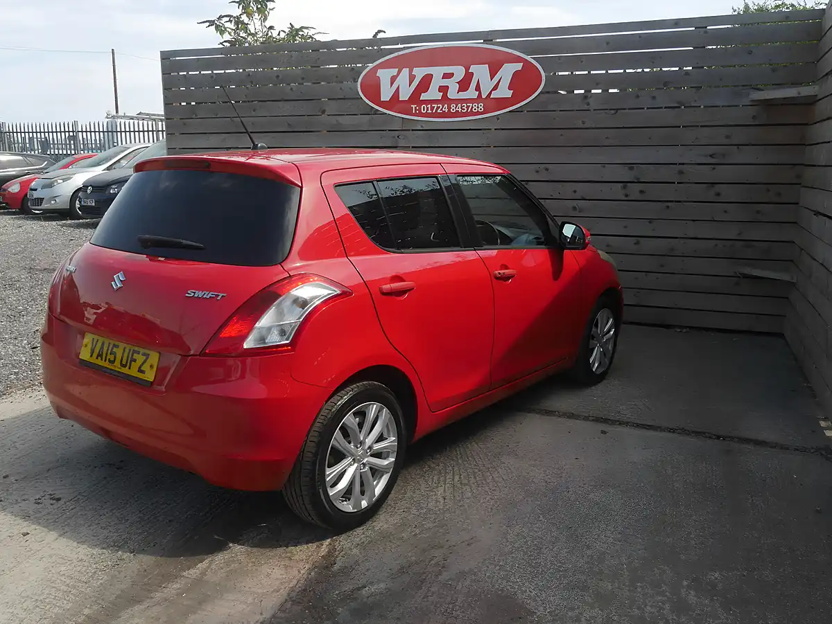 Used 2015 Suzuki Swift SZ4 Bright Red - Interior and Exterior details 8