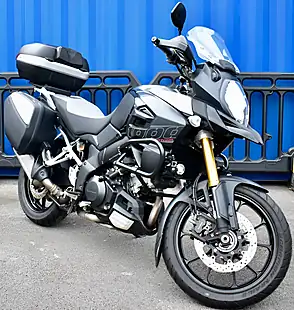 Used 2015 Suzuki V-Strom 1000 Adventure Black - Interior and Exterior details 2