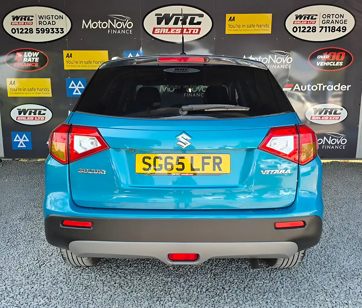 Used 2015 Suzuki Vitara Sz-T Blue - Interior and Exterior details 8