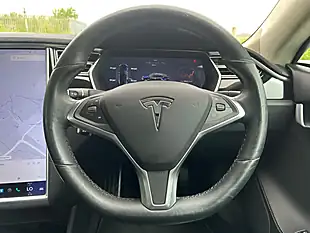 Used 2015 Tesla Model S Dual Motor Blue - Interior and Exterior details 16