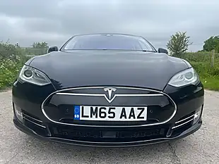 Used 2015 Tesla Model S Dual Motor Blue - Interior and Exterior details 7