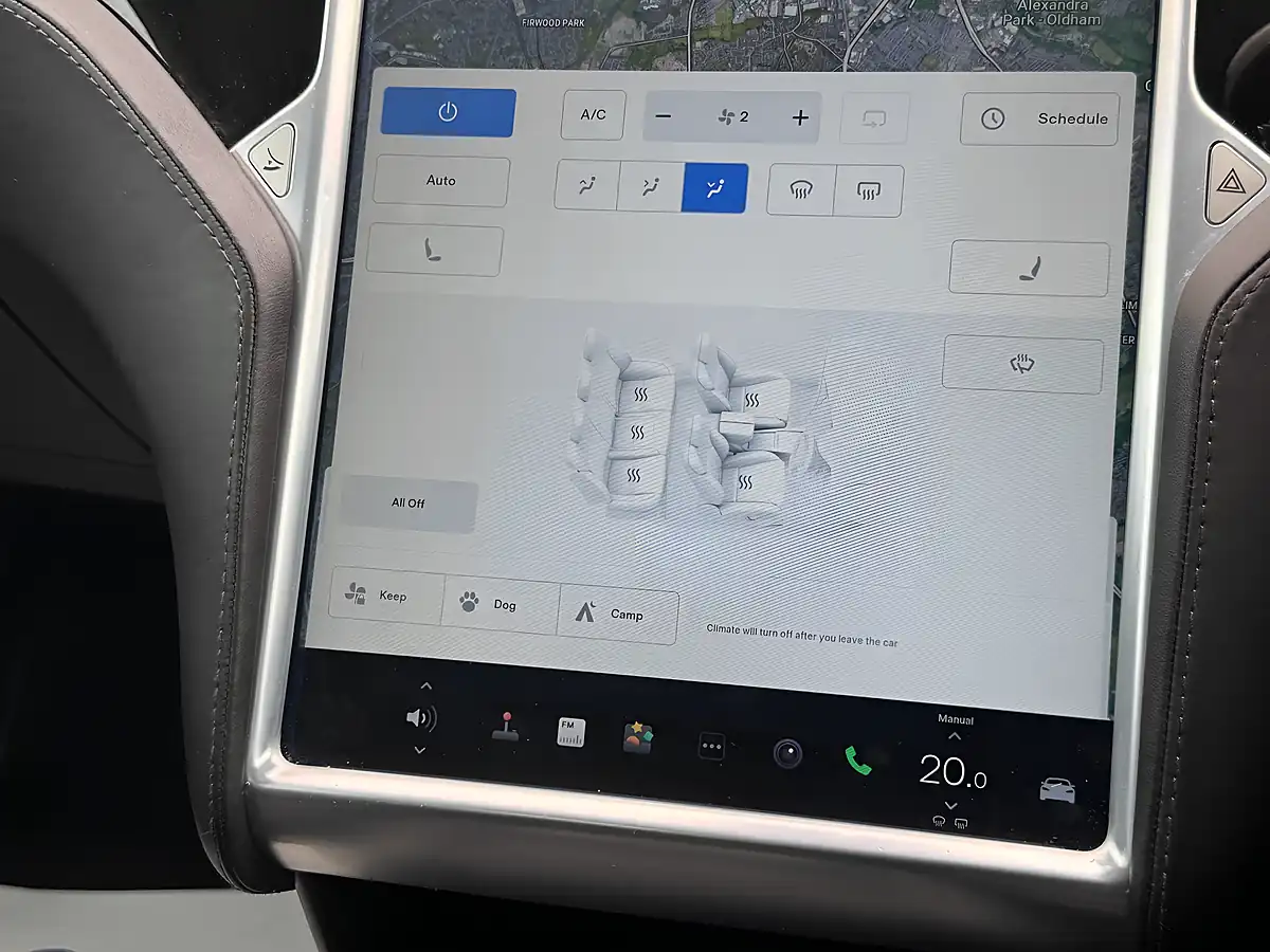 Used 2015 Tesla Model S Red - Interior and Exterior details 14
