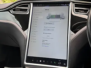 Used 2015 Tesla Model S Red - Interior and Exterior details 15