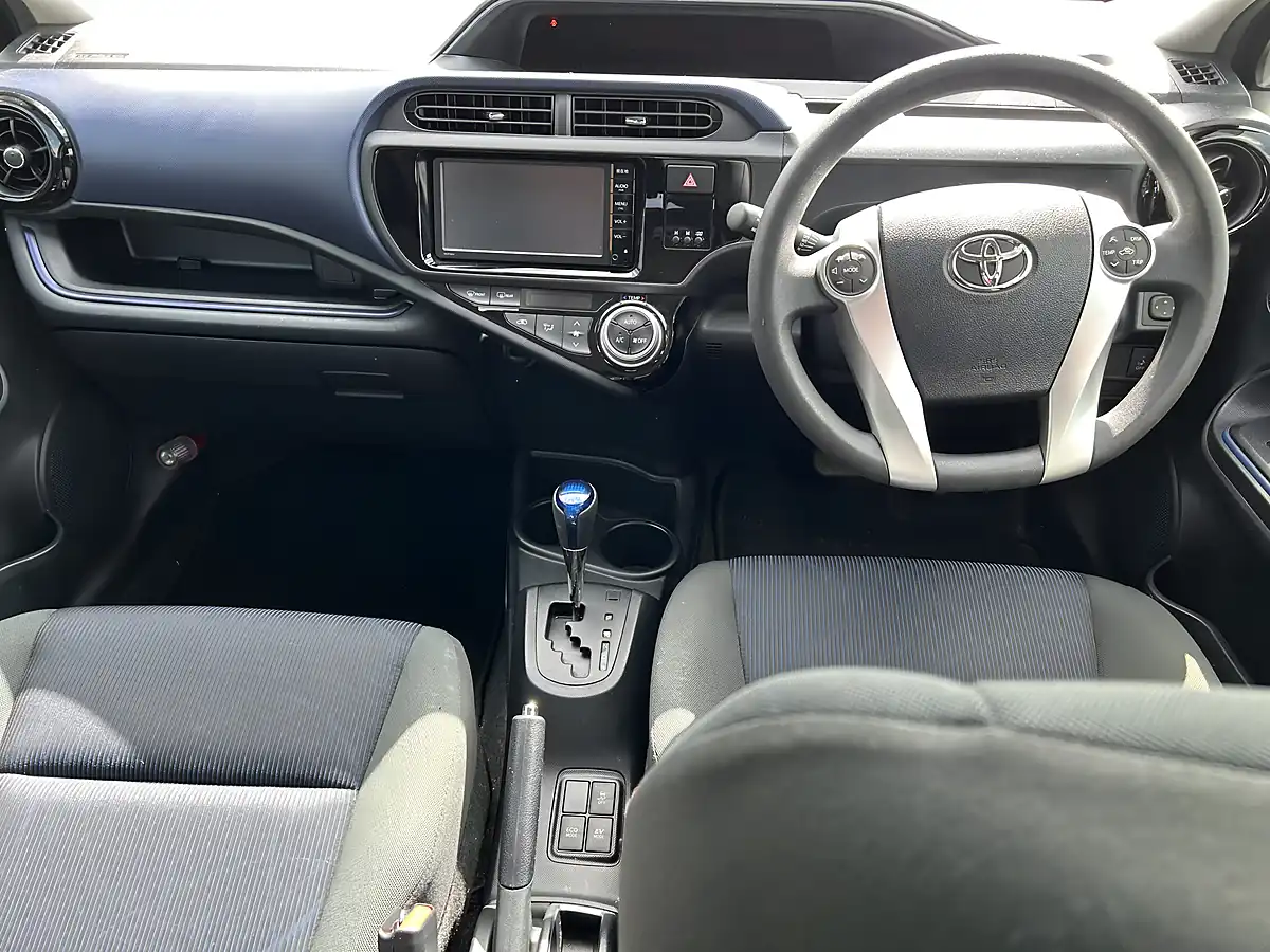 Used 2015 Toyota Aqua Blue - Interior and Exterior details 14