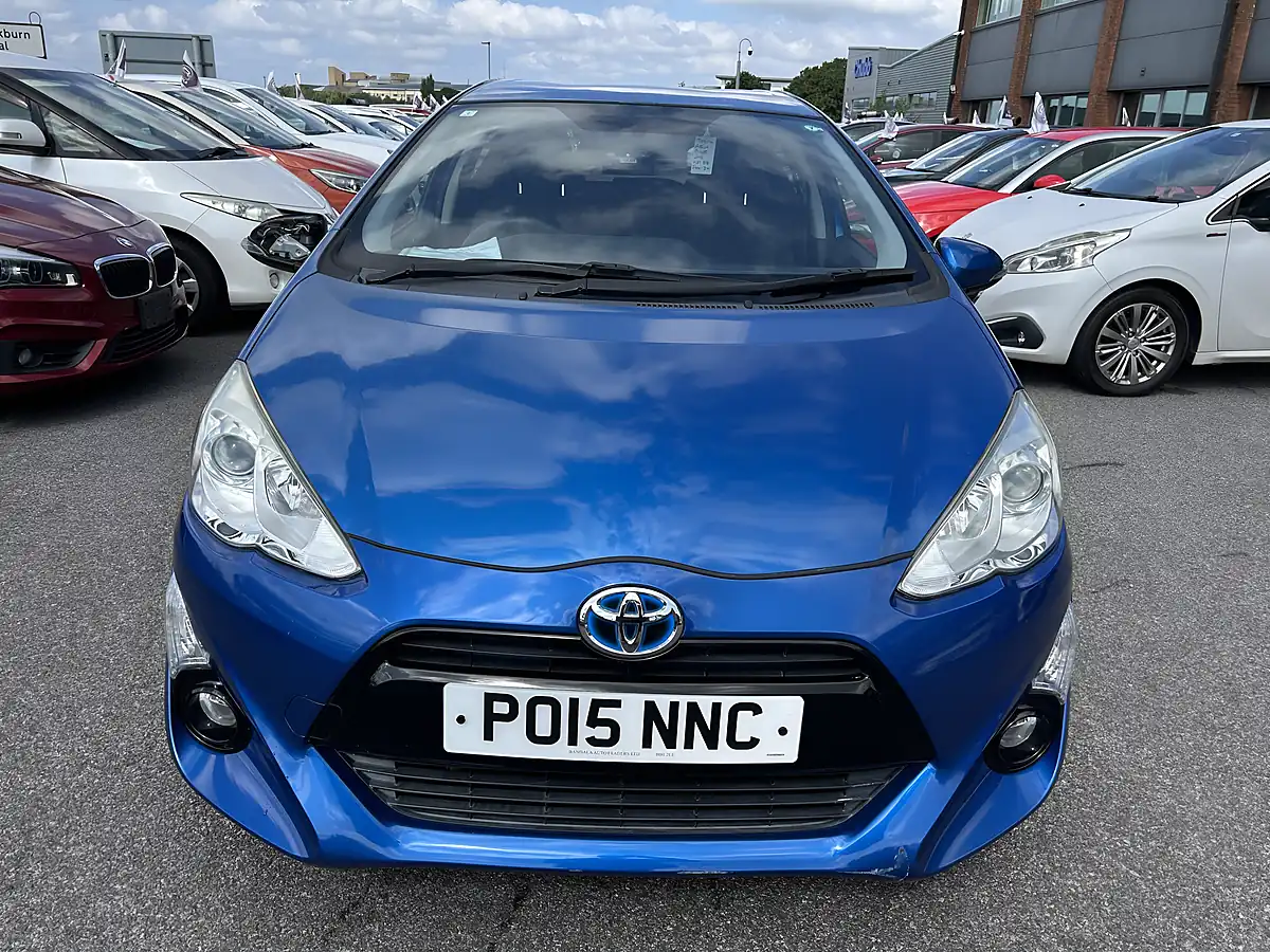 Used 2015 Toyota Aqua Blue - Interior and Exterior details 2