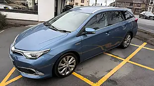Used 2015 Toyota Auris Excel Touring Sports Blue - Interior and Exterior details 13
