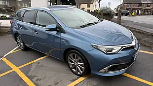 Used 2015 Toyota Auris Excel Touring Sports Blue - Interior and Exterior details 8