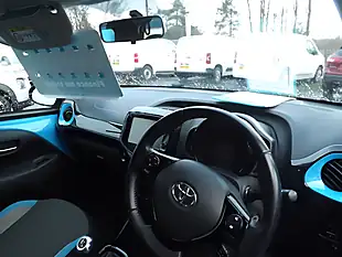 Used 2015 Toyota Aygo X-Cite Blue - Interior and Exterior details 12