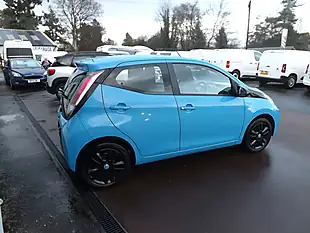Used 2015 Toyota Aygo X-Cite Blue - Interior and Exterior details 4