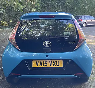 Used 2015 Toyota Aygo X-Cite Blue - Interior and Exterior details 6
